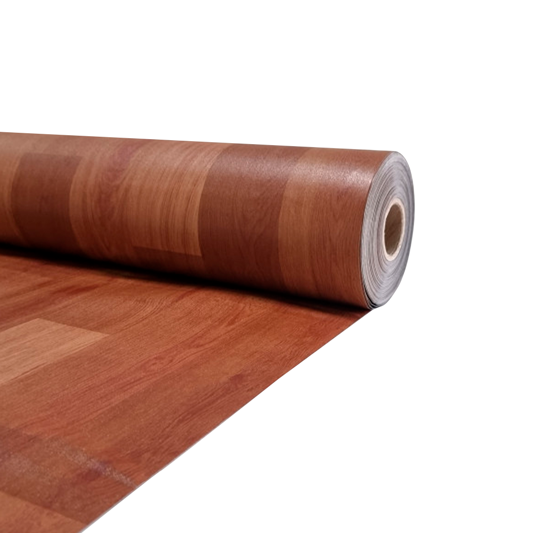 PISO VINILICO ACABADO MADERA MIDE DE ANCHO 2 m ESPESOR 0.55 mm