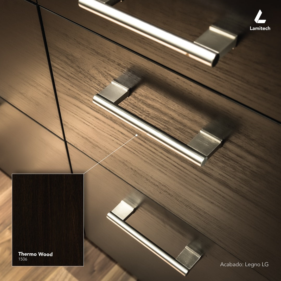 LAMINADO LAMITECH SIMIL FORMICA POSTFORMABLE MATE 1.22m X 2.44m 0.7mm