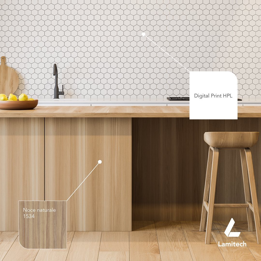 LAMINADO LAMITECH SIMIL FORMICA POSTFORMABLE MATE 1.22m X 2.44m 0.7mm