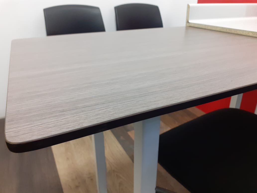 LAMINADO LAMITECH TURQUESA MATE SIMIL FORMICA COMPACTO HPL 12mm 1.53m X 3.66m CENTRO CAFÉ