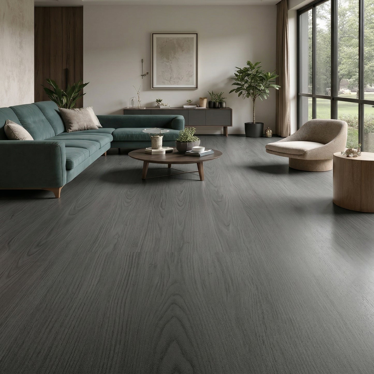 PISO PORTO GRIS PVC TRAFICO ALTO MIDE 1.40M DE ANCHO Y TIENE UN ESPESOR DE 2MM